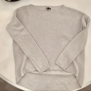 Theory wool sweater gray medium